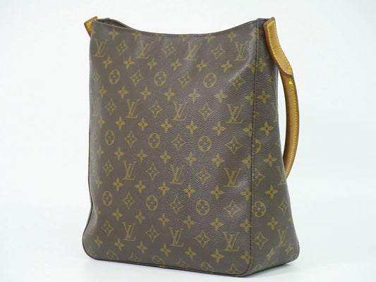 Louis Vuitton Monogram Looping Monogram Canvas, Brown, Canvas, Shoulder Bag