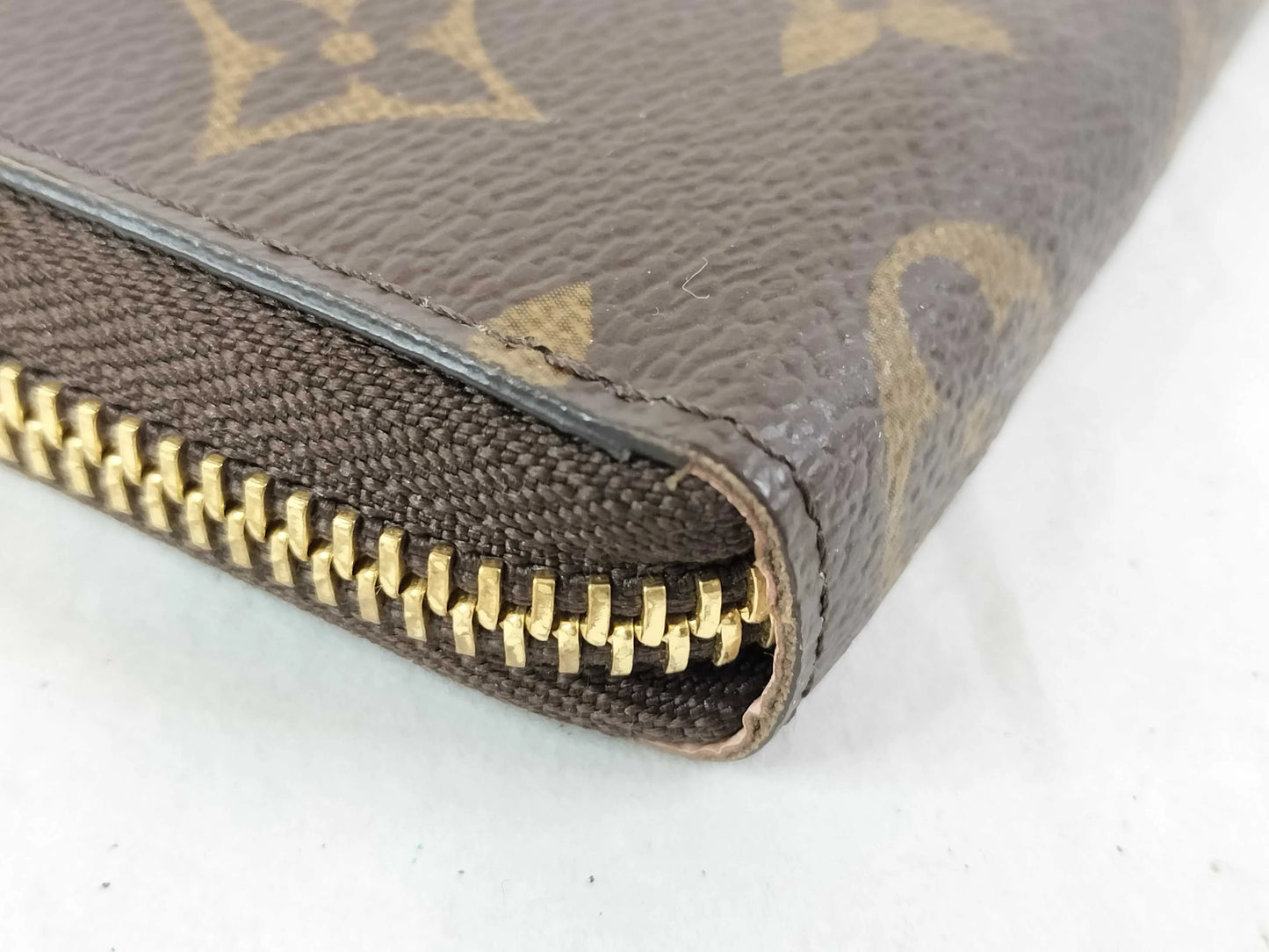 Louis Vuitton Zippy Canvas, Brown, Canvas, Wallet
