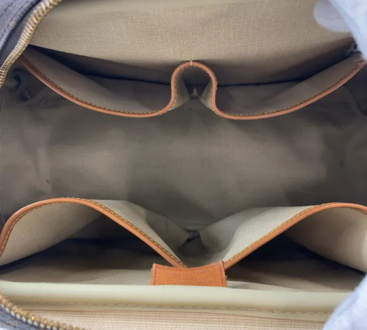 Louis Vuitton Deauville Monogram Canvas, Brown, Canvas, Handbag