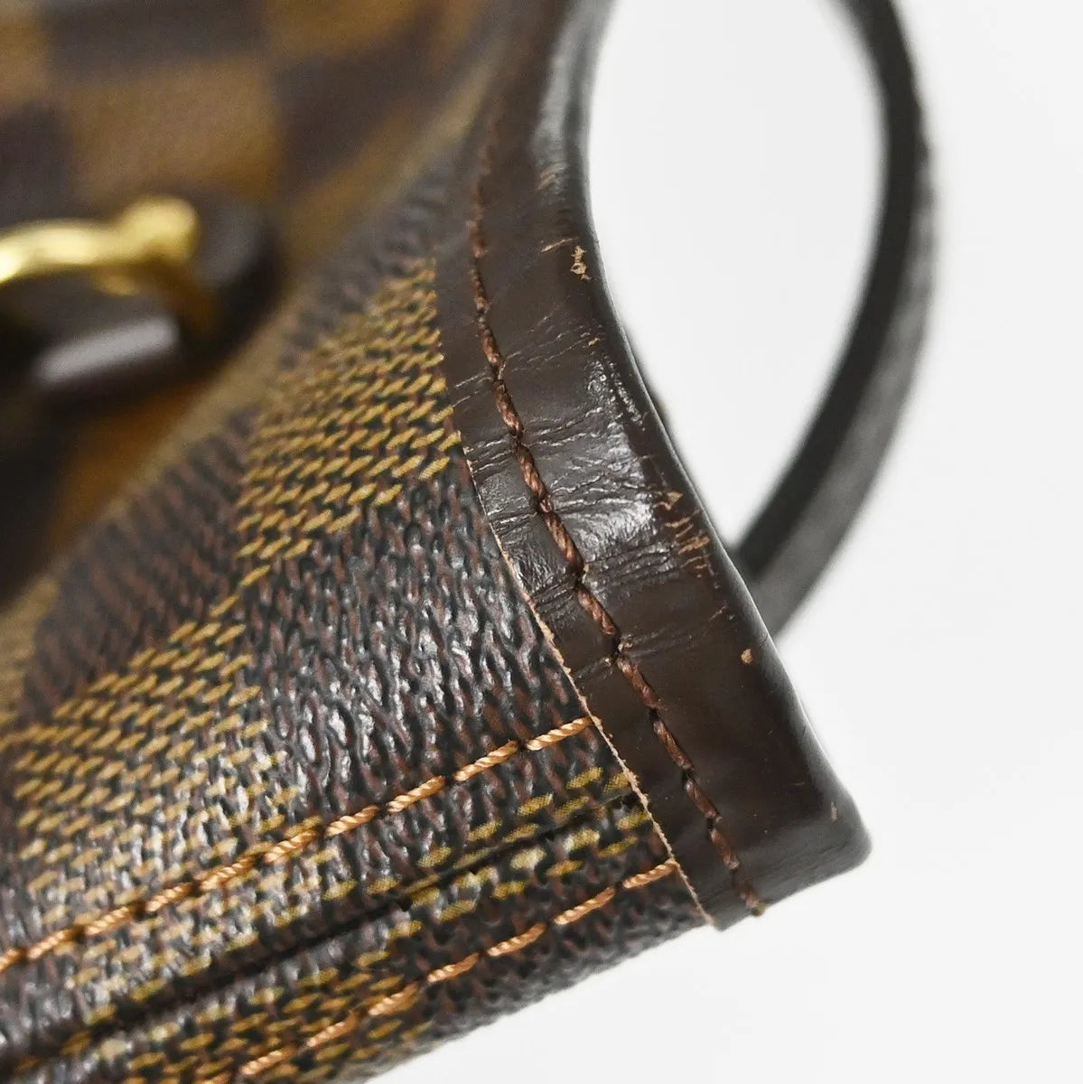Louis Vuitton Neverfull Damier, Brown, Canvas, Tote Bag