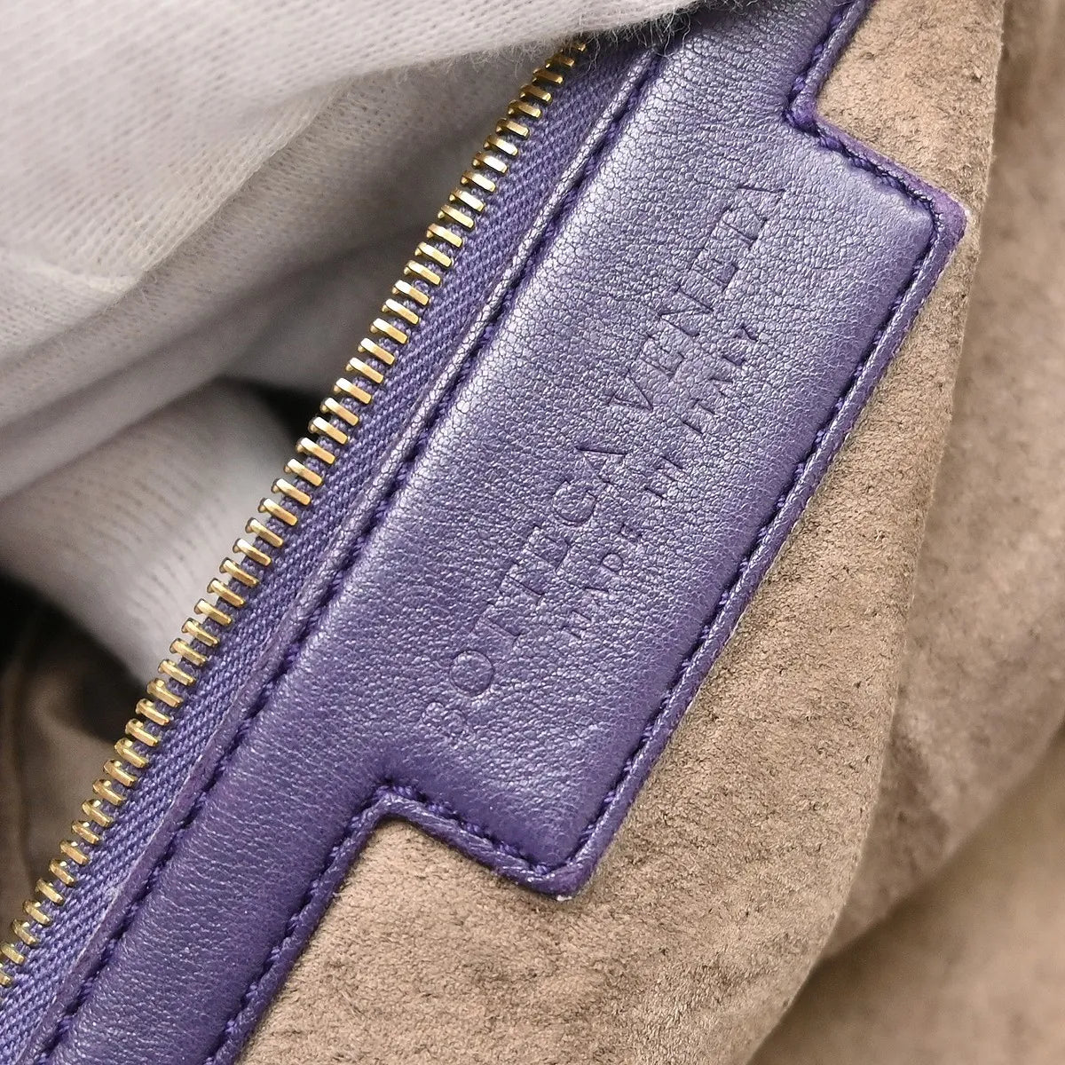 Bottega Veneta Veneta Hobo Intrecciato Nappa, Purple, Leather, Handbag
