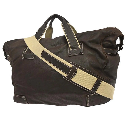 Loewe Anagram Bag leather, Brown, Leather, Handbag