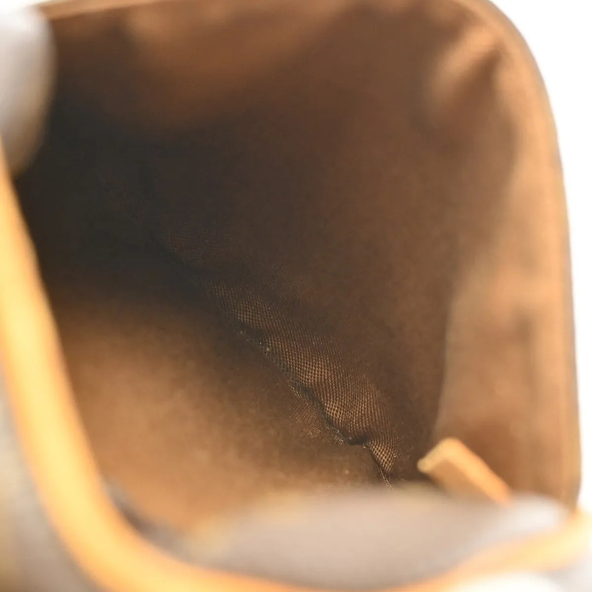 Louis Vuitton Pochette Gange Monogram Canvas, Brown, Canvas, Clutch