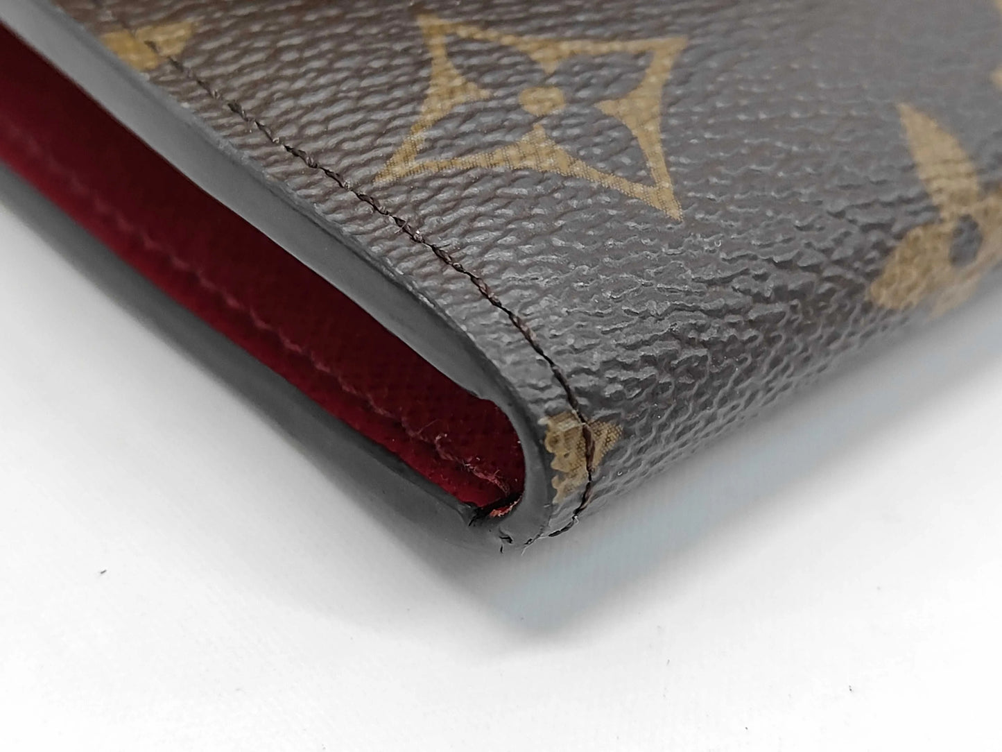 Louis Vuitton Emilie Monogram Canvas, Brown, Canvas, Wallet