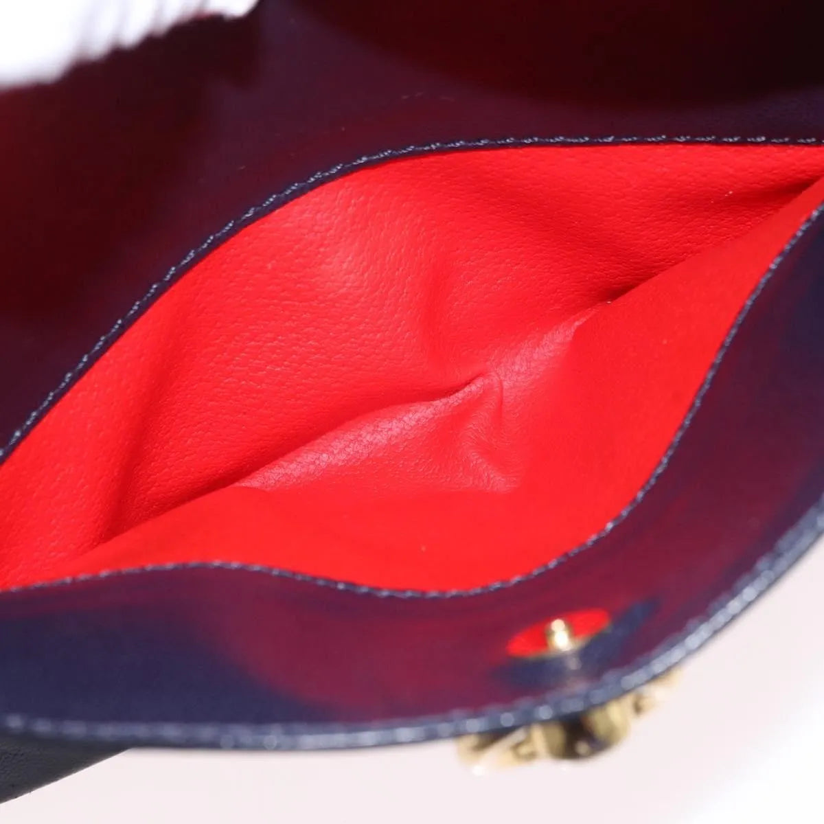 Celine Vintage Leather, Navy, Leather, Shoulder Bag