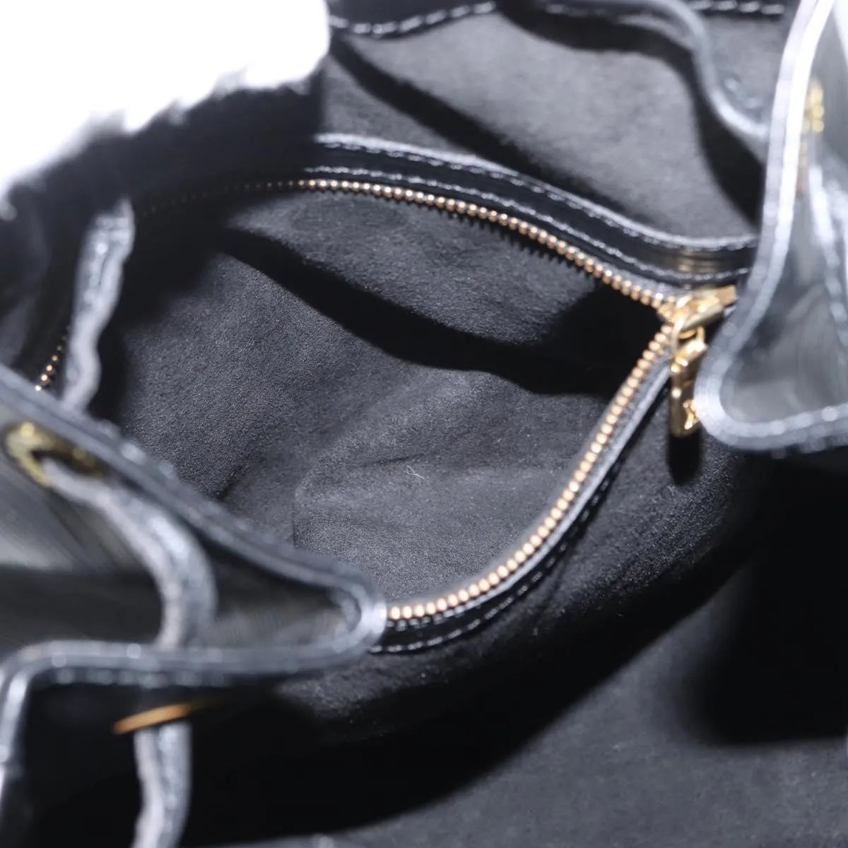 Louis Vuitton Noe Epi Leather, Black, Leather, Shoulder Bag