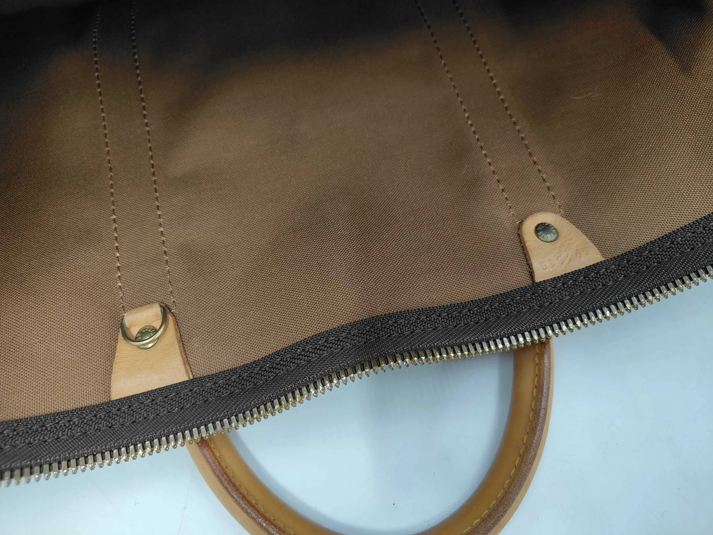 Louis Vuitton Keepall Monogram Canvas, Brown, Canvas, Travel Bag