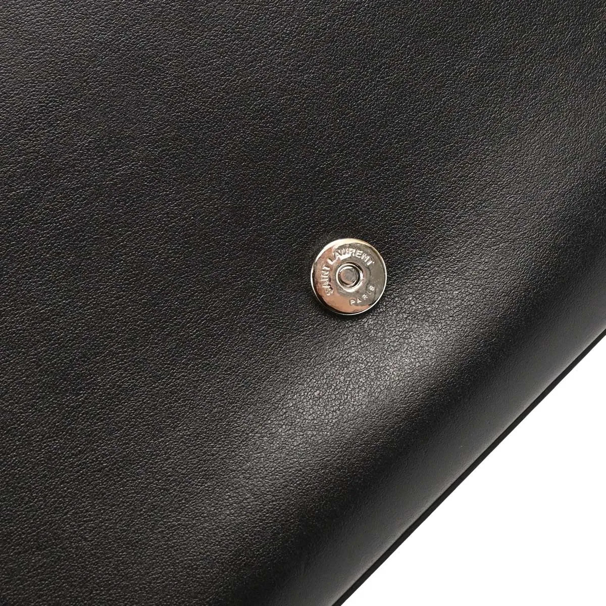 Saint Laurent Kate leather, Black, Leather, Shoulder Bag