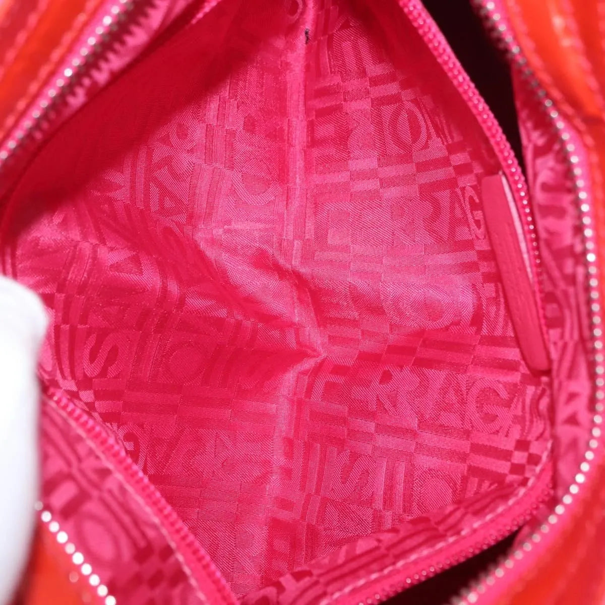 Salvatore Ferragamo Marisa Patent leather, Red, Patent Leather, Handbag
