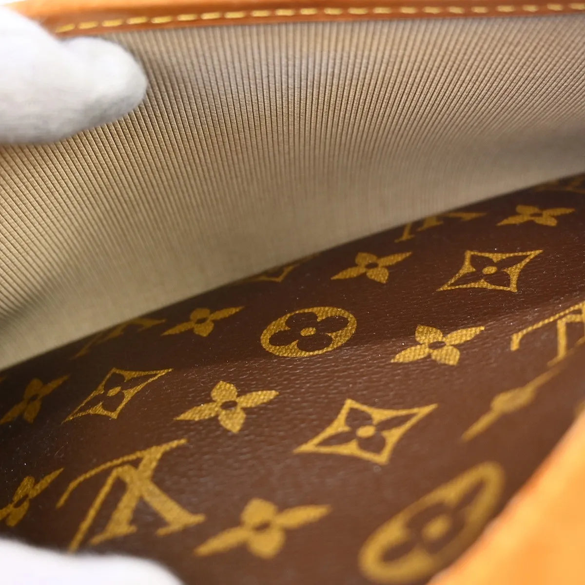 Louis Vuitton Trouville Monogram Canvas, Brown, Canvas, Handbag