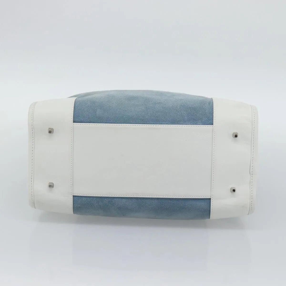 Loewe Amazona Suede, Blue, Suede, Handbag