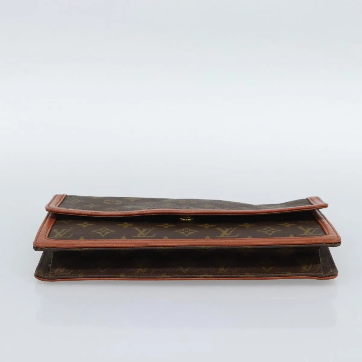 Louis Vuitton Dame Pochette Monogram Canvas, Brown, Canvas, Clutch