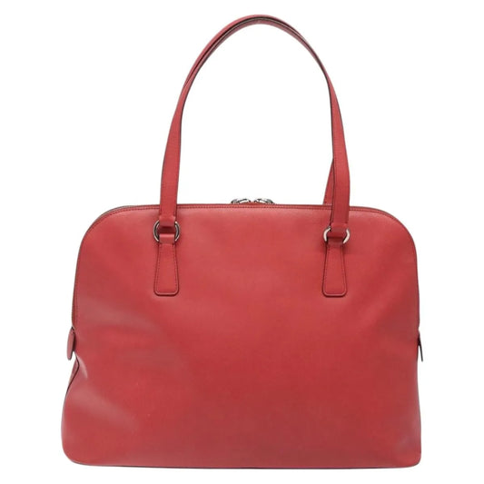Salvatore Ferragamo Gancini Leather, Pink, Leather, Handbag