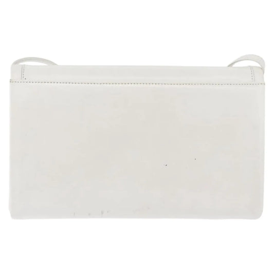 Givenchy Vintage 4G Leather, White_gold, Leather, Shoulder Bag