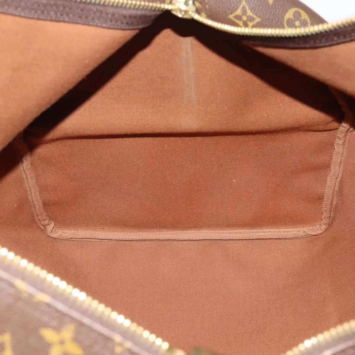 Louis Vuitton Keepall Monogram Canvas, Brown, Canvas, Travel Bag