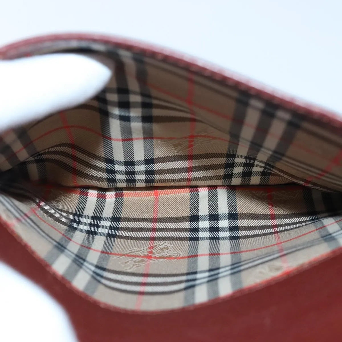 Burberry Vintage Leather, Brown, Leather, Tote Bag