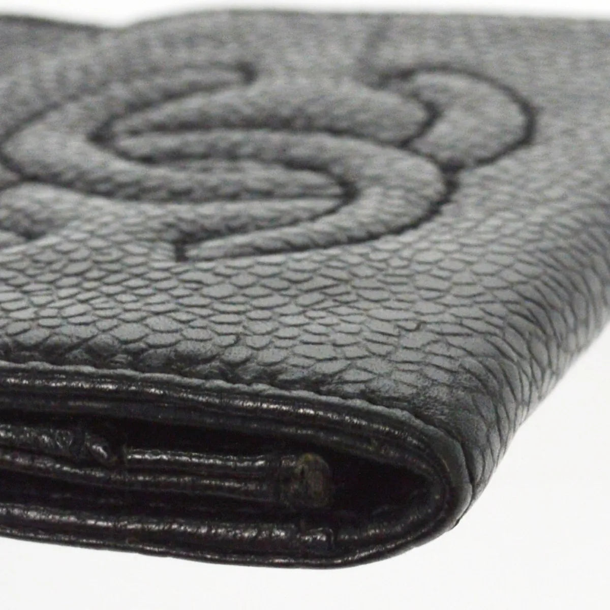 Chanel Timeless CC Bifold Wallet Caviar, Black, Calfskin, Wallet