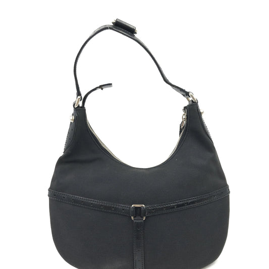 Gucci Reins Web Hobo Canvas, Black, Canvas, Handbag