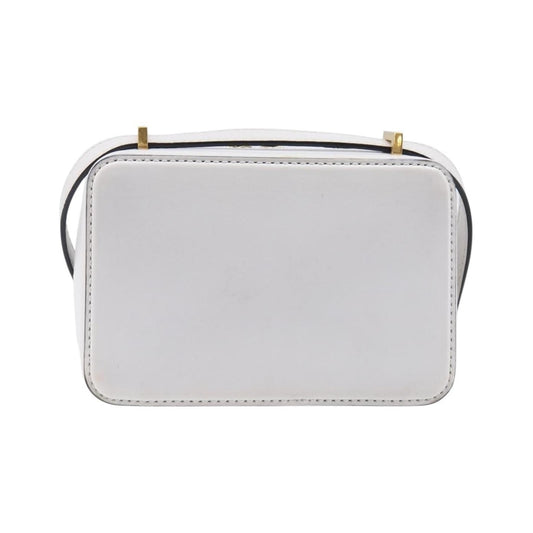 Valentino Garavani VSling Leather, White, Leather, Shoulder Bag