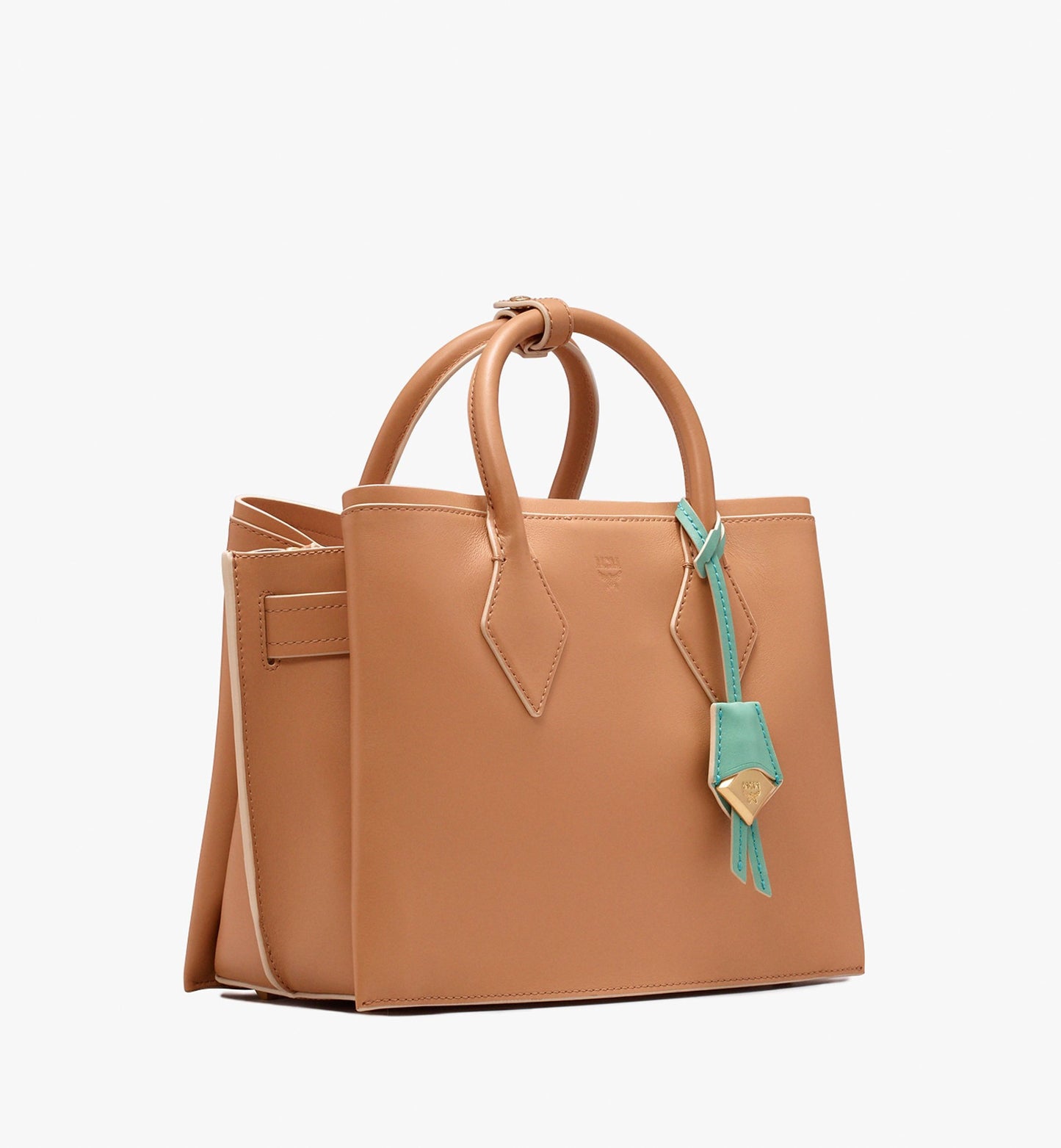 MCM NEO MILLA TOTE MED BISCUIT