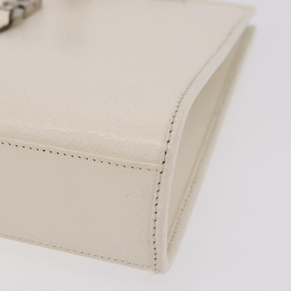 Gucci Jackie Soft Leather, White, Leather, Tote Bag
