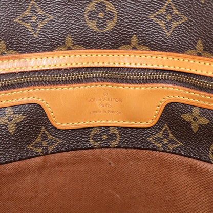 Louis Vuitton Shopping Sac Monogram Canvas, Brown, Canvas, Handbag