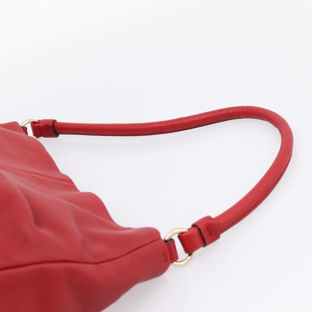 Salvatore Ferragamo Miss Vara Giusy Hobo Leather, Red, Leather, Shoulder Bag