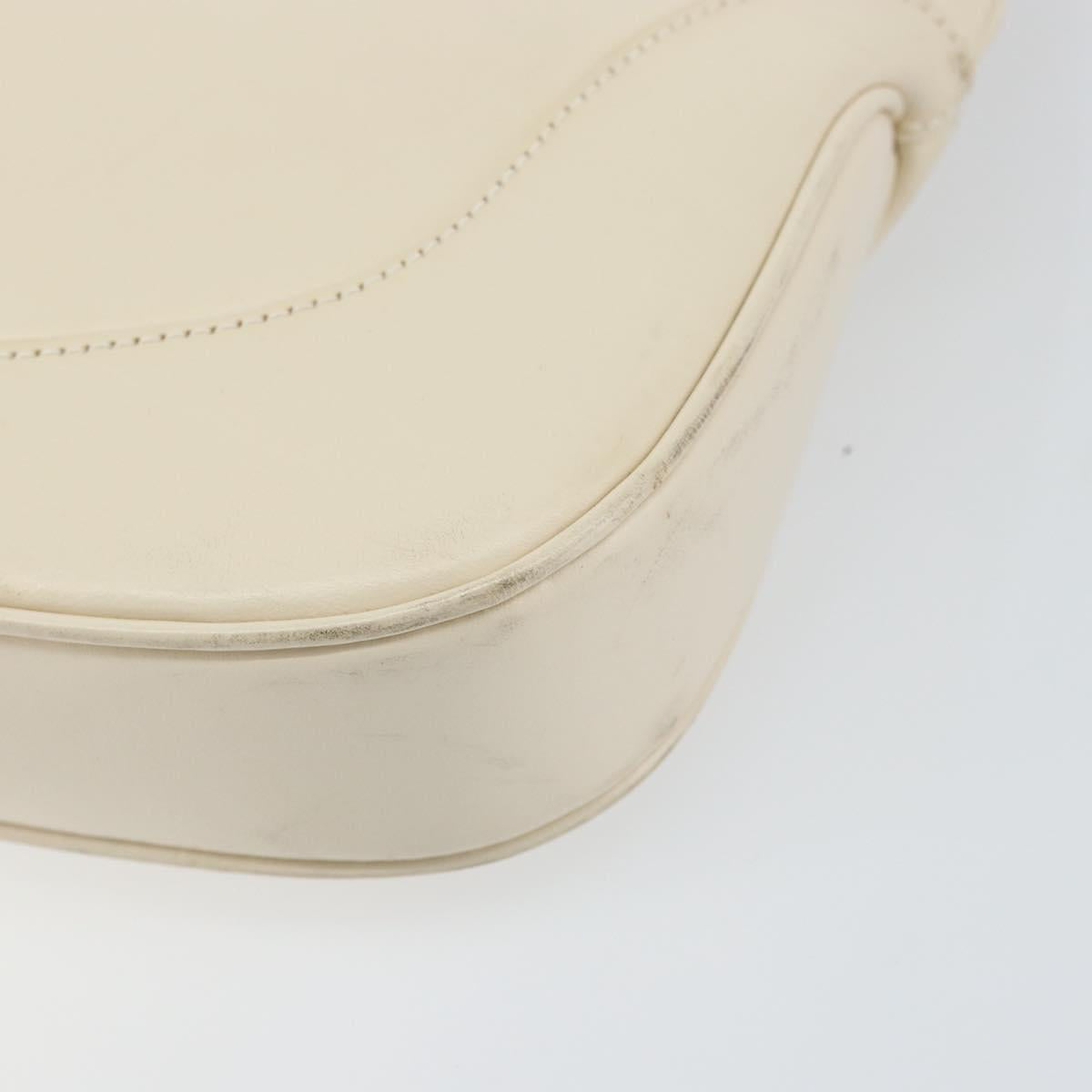 Gucci Jackie Original Shoulder Bag Leather, WHITE, LEATHER, Shoulder bag