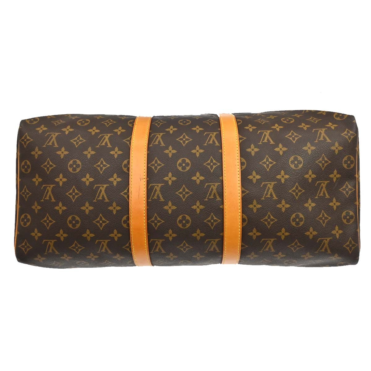 Louis Vuitton Keepall Monogram Canvas, Brown, Canvas, Travel Bag