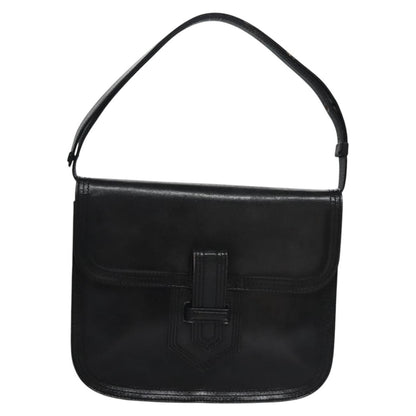 Saint Laurent Vintage Leather, Black, Leather, Handbag