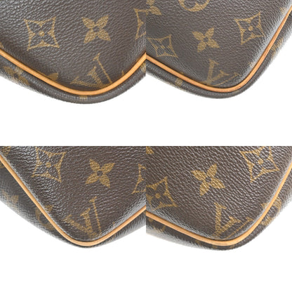 Louis Vuitton Reporter Monogram, Brown, Canvas, Shoulder Bag