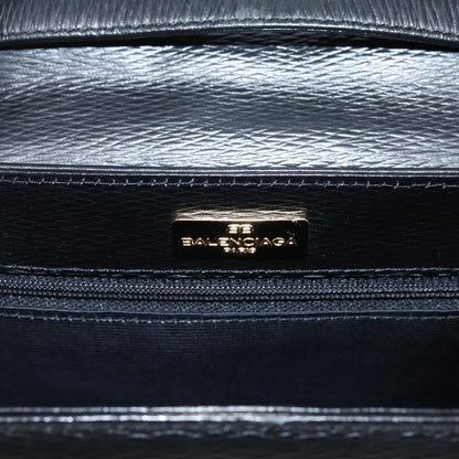 Balenciaga Vintage Leather, Black, Leather, Handbag