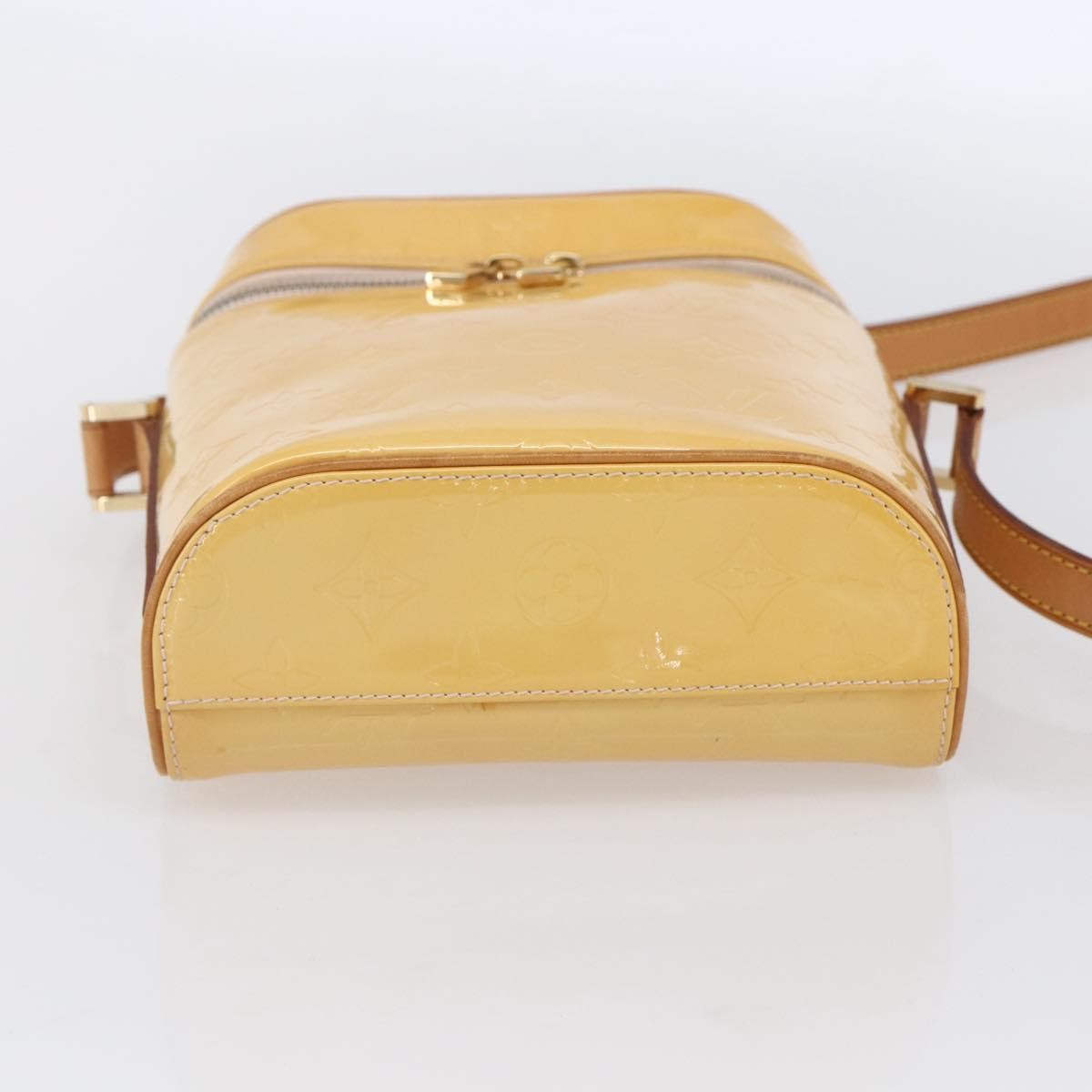 Louis Vuitton Vertical Taiga Leather, Pink, Patent Leather, Tote Bag
