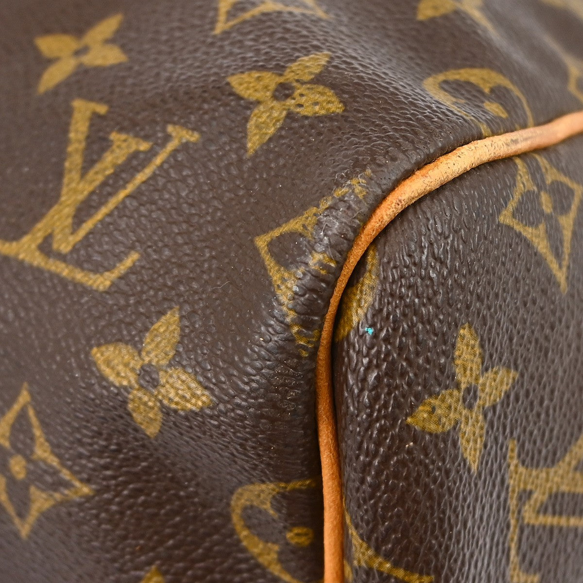 Louis Vuitton Keepall Monogram, Brown, Canvas, Travel Bag