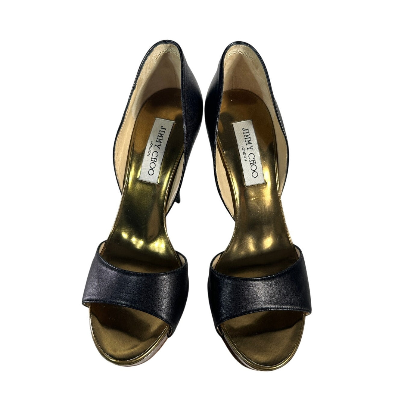 Jimmy Choo Open Toe Pumps