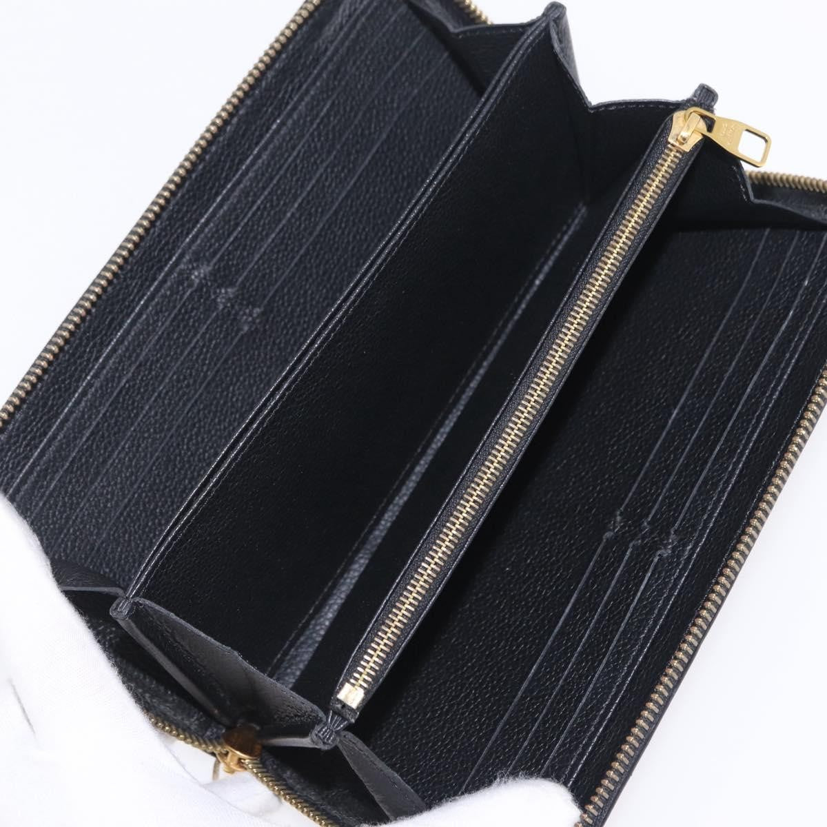 Louis Vuitton Portefeuille zippy Monogramme Empreinte monogramme empreinte, Black, Leather, Wallet