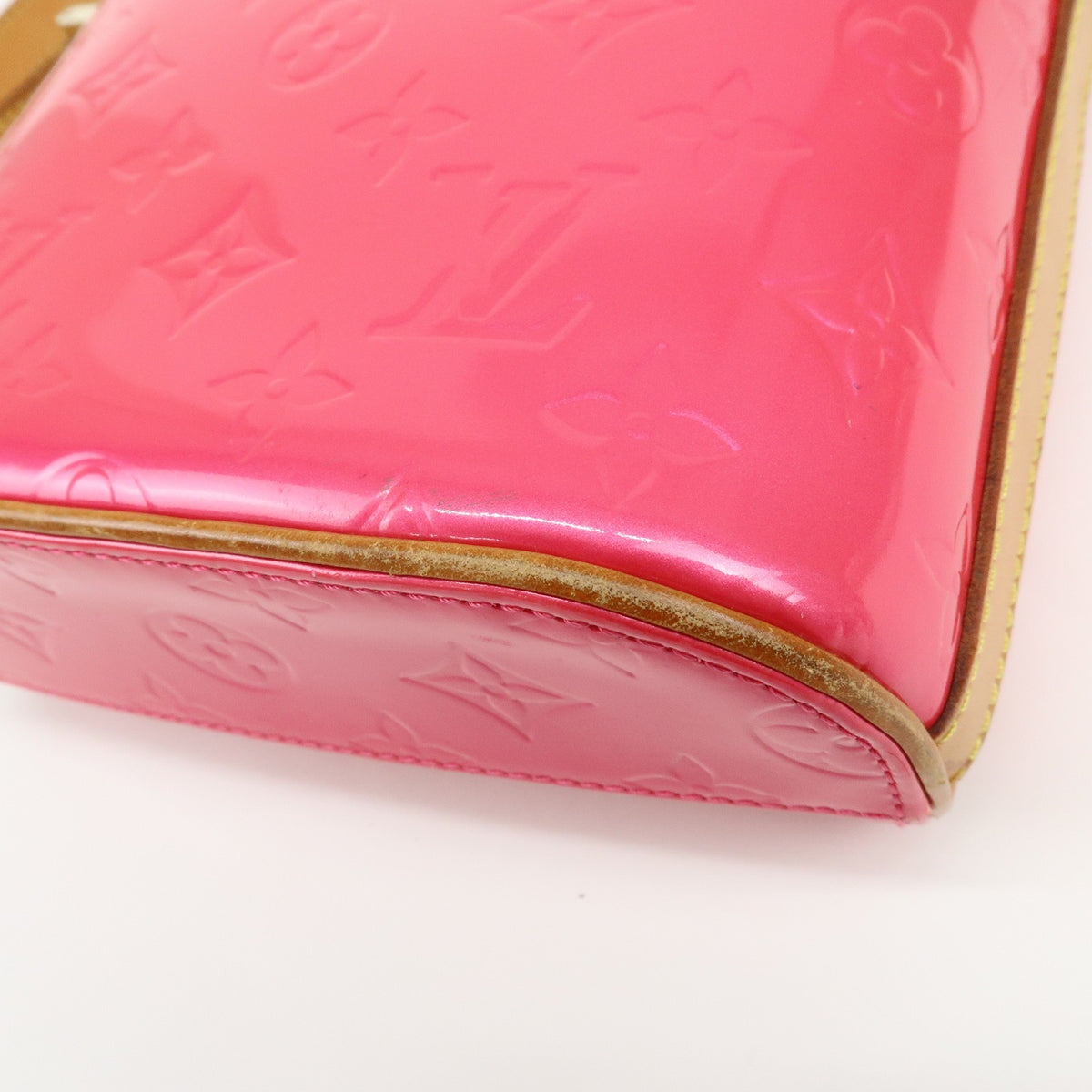 Louis Vuitton Sullivan Monogram Vernis, Pink, Patent Leather, Shoulder Bag