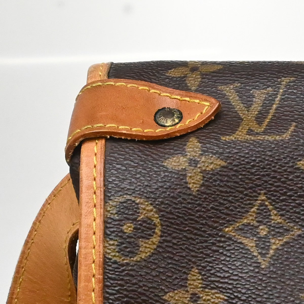 Louis Vuitton Saumur Monogram Canvas, Brown, Canvas, Shoulder Bag