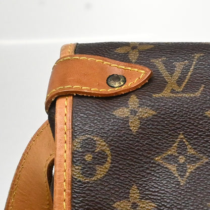 Louis Vuitton Saumur Monogram Canvas, Brown, Canvas, Shoulder Bag