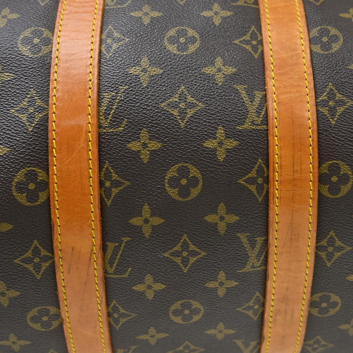 Louis Vuitton Keepall Monogram Canvas, Brown, Canvas, Travel Bag