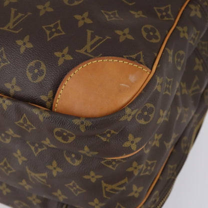 Louis Vuitton Sac Trois Poches Handbag Monogram Canvas, BROWN, CANVAS, Handbag