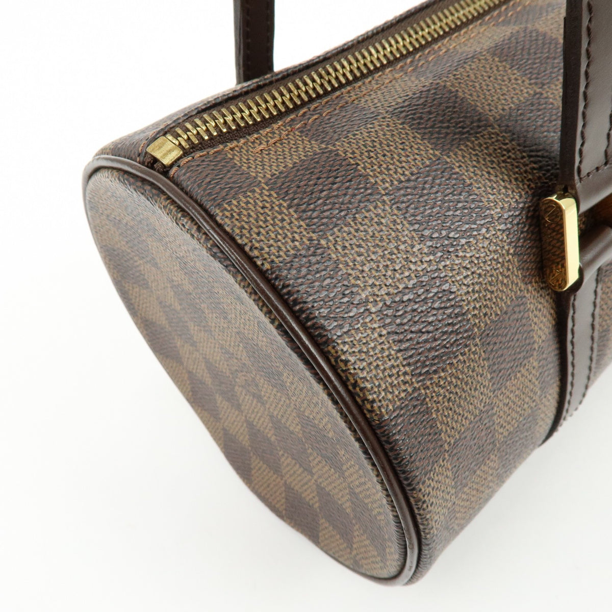 Louis Vuitton Papillon Damier, Brown, Canvas, Handbag