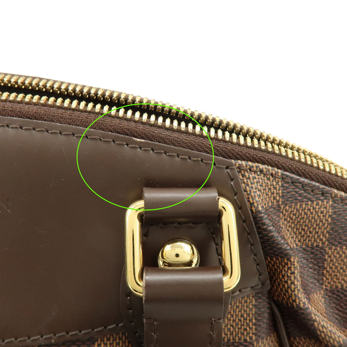 Louis Vuitton Verona Damier, Brown, Canvas, Handbag
