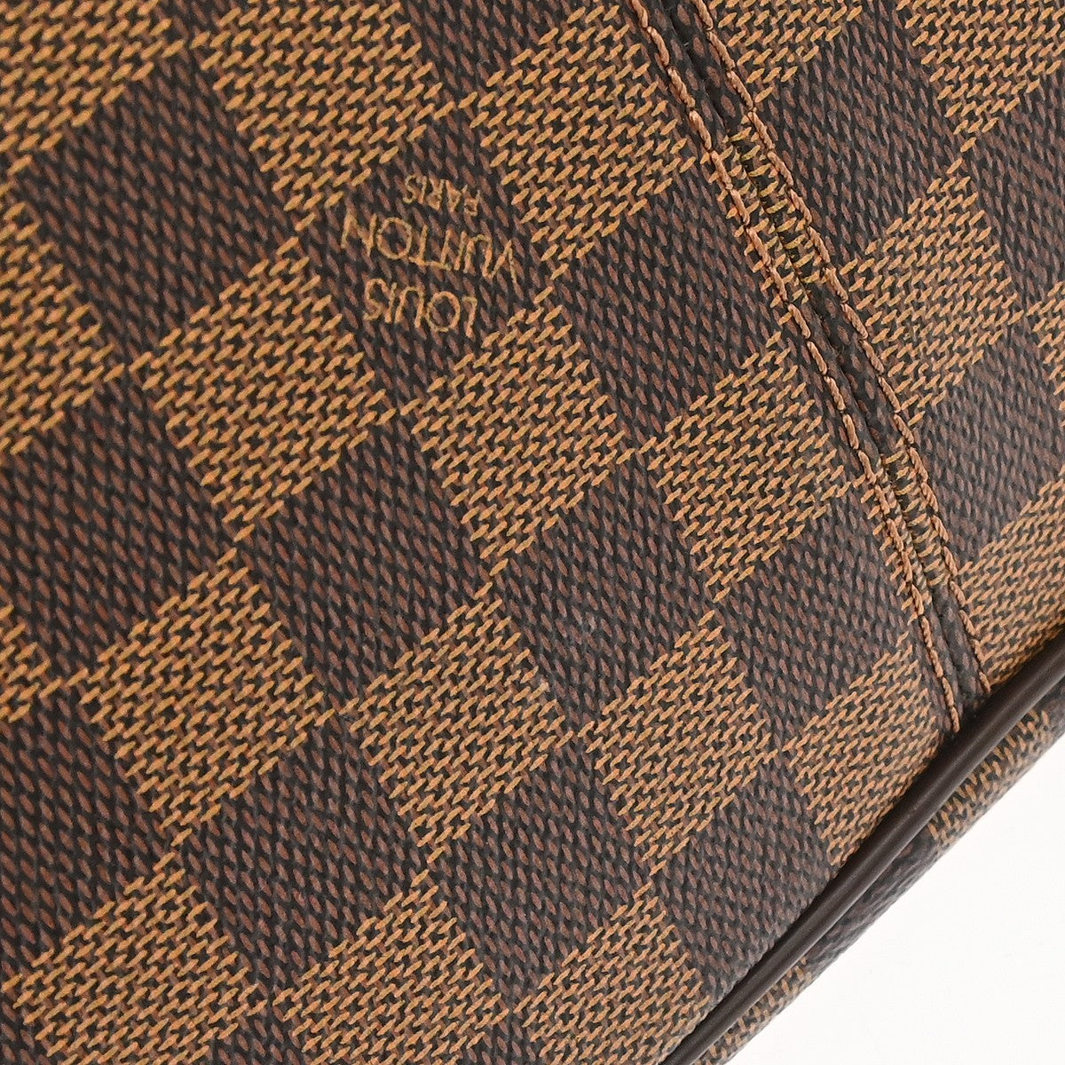 Louis Vuitton Verona Damier Ebene, Brown, Canvas, Tote Bag