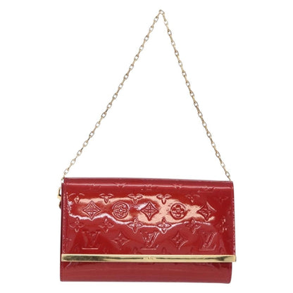 Louis Vuitton Ana Monogram Vernis, Pink, Patent Leather, Handbag