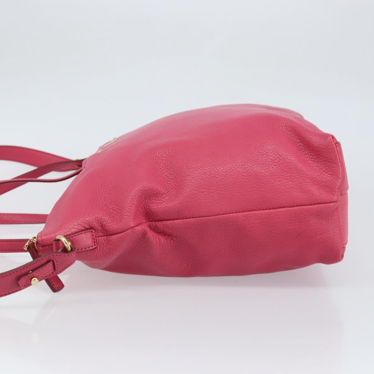 Salvatore Ferragamo Gancini Tote Leather, Pink, Leather, Tote Bag