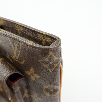 Louis Vuitton Partition Wristlet Clutch Monogram Canvas, Brown, Canvas, Clutch