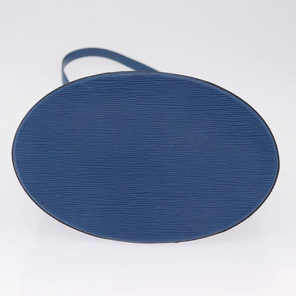 Louis Vuitton Cluny Epi Leather, Blue, Leather, Shoulder Bag