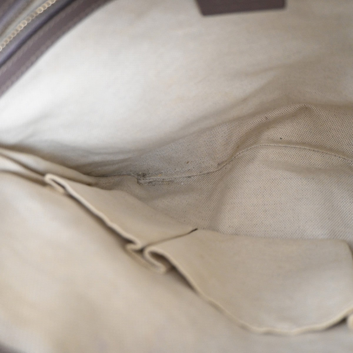 Gucci Mayfair Messenger GG Canvas and Leather, Beige, Canvas, Shoulder Bag