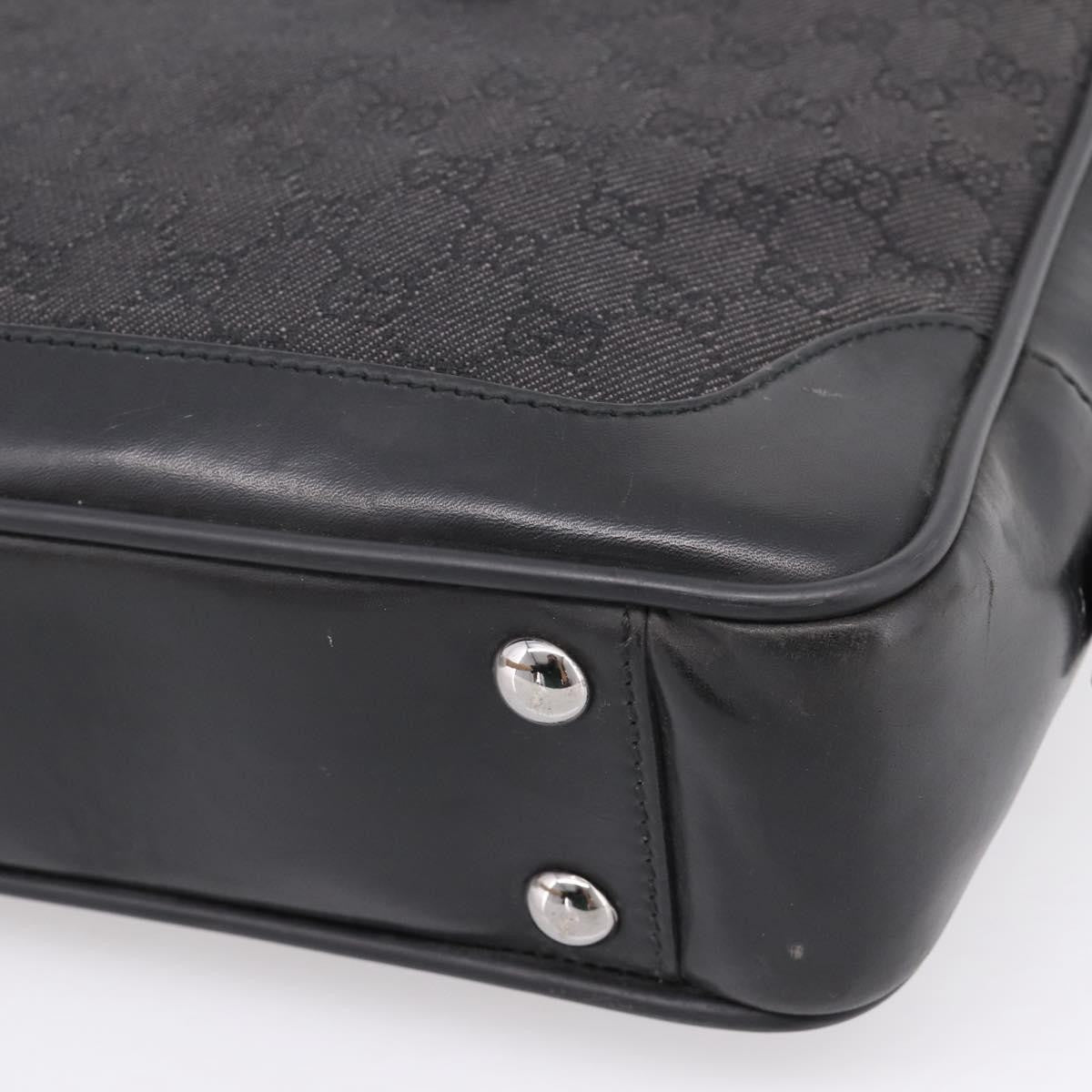 Gucci GG supreme GG Canvas, Black, Canvas, Handbag